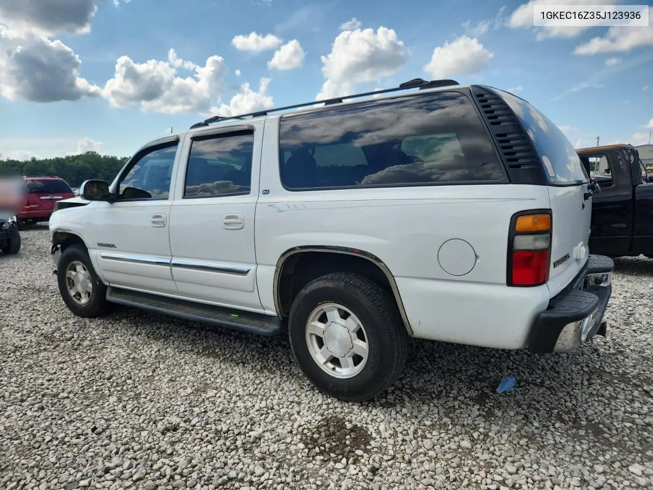 2005 GMC Yukon Xl C1500 VIN: 1GKEC16Z35J123936 Lot: 62919725