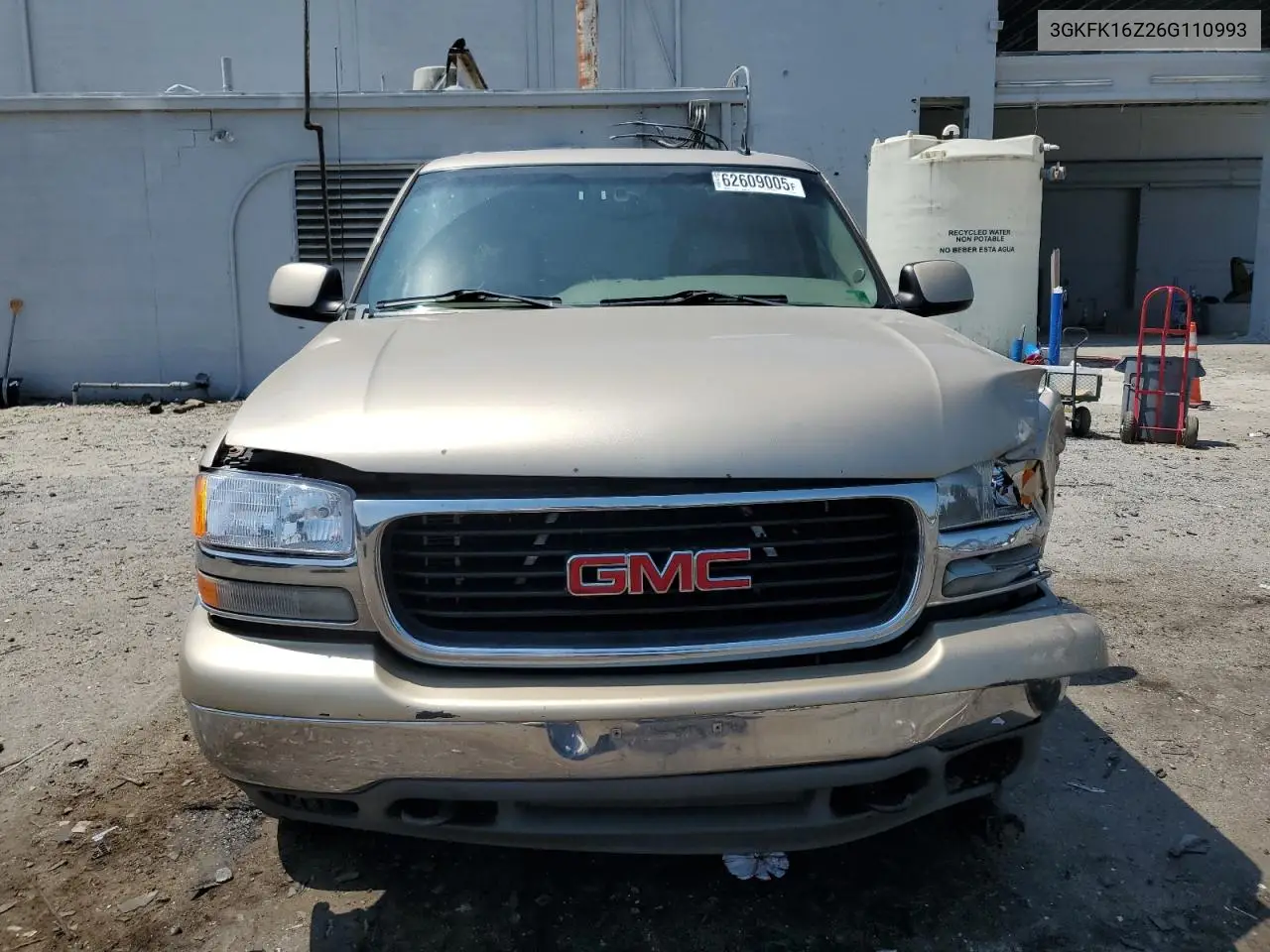 2006 GMC Yukon Xl K1500 VIN: 3GKFK16Z26G110993 Lot: 62609005