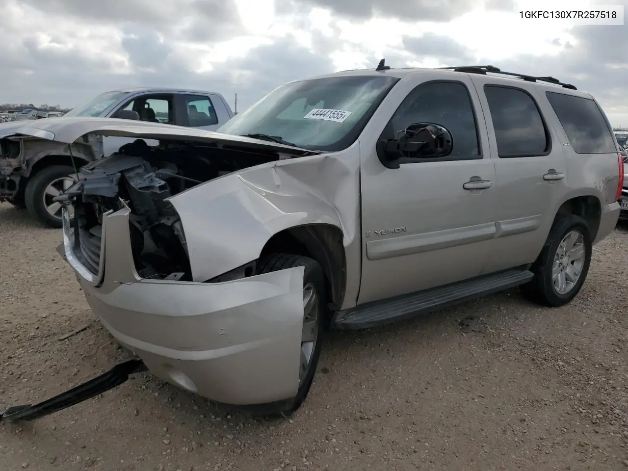 2007 GMC Yukon VIN: 1GKFC130X7R257518 Lot: 44441555