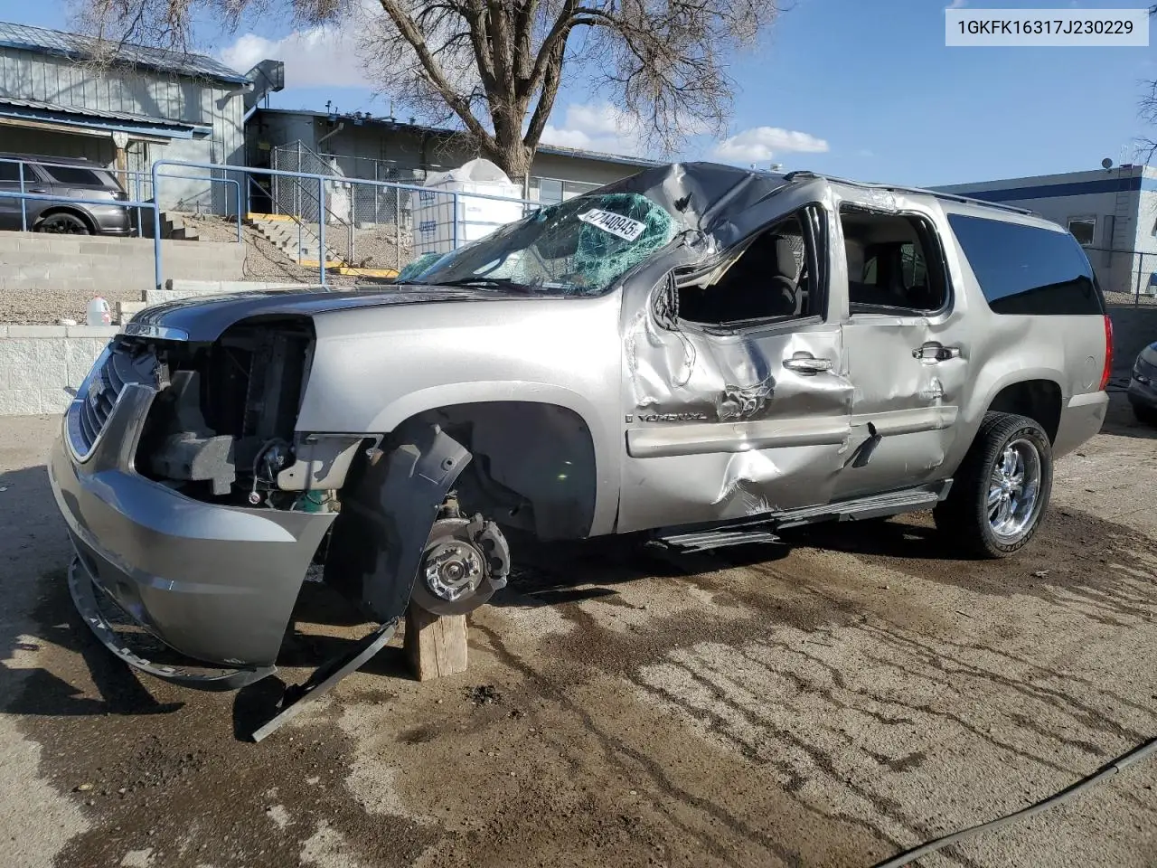2007 GMC Yukon Xl K1500 VIN: 1GKFK16317J230229 Lot: 47440945