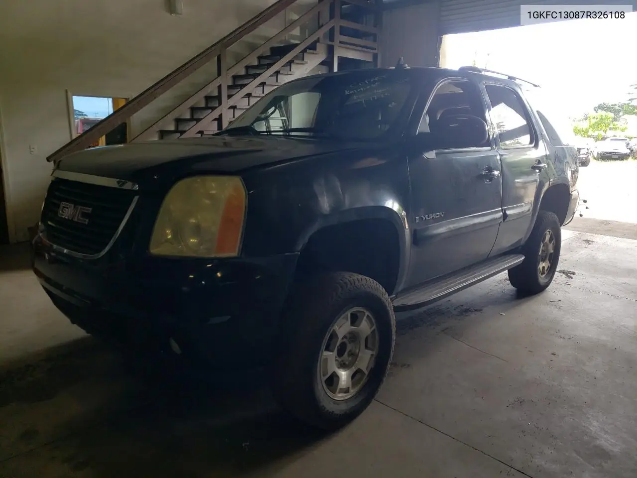 2007 GMC Yukon VIN: 1GKFC13087R326108 Lot: 53000565
