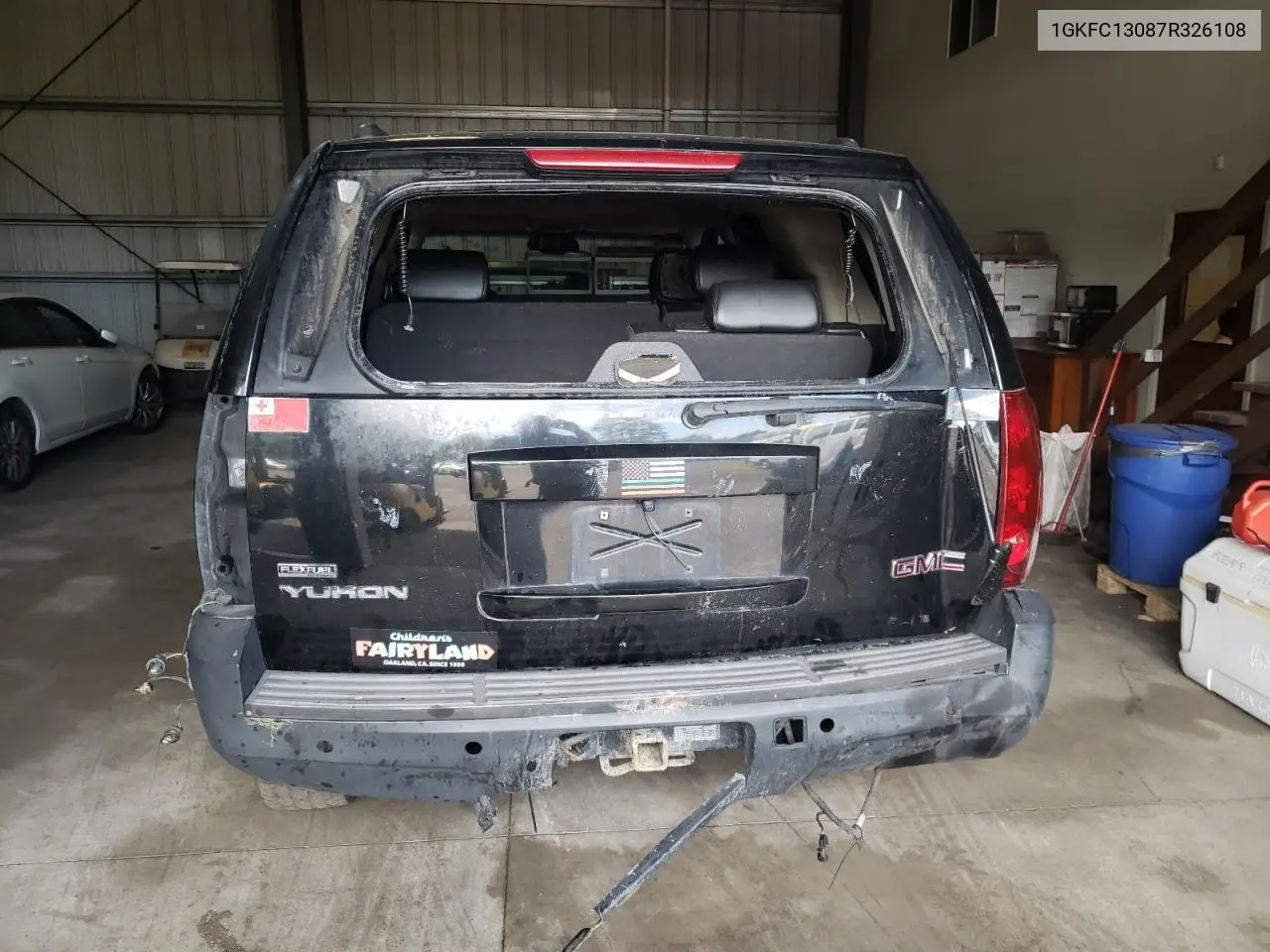 2007 GMC Yukon VIN: 1GKFC13087R326108 Lot: 53000565