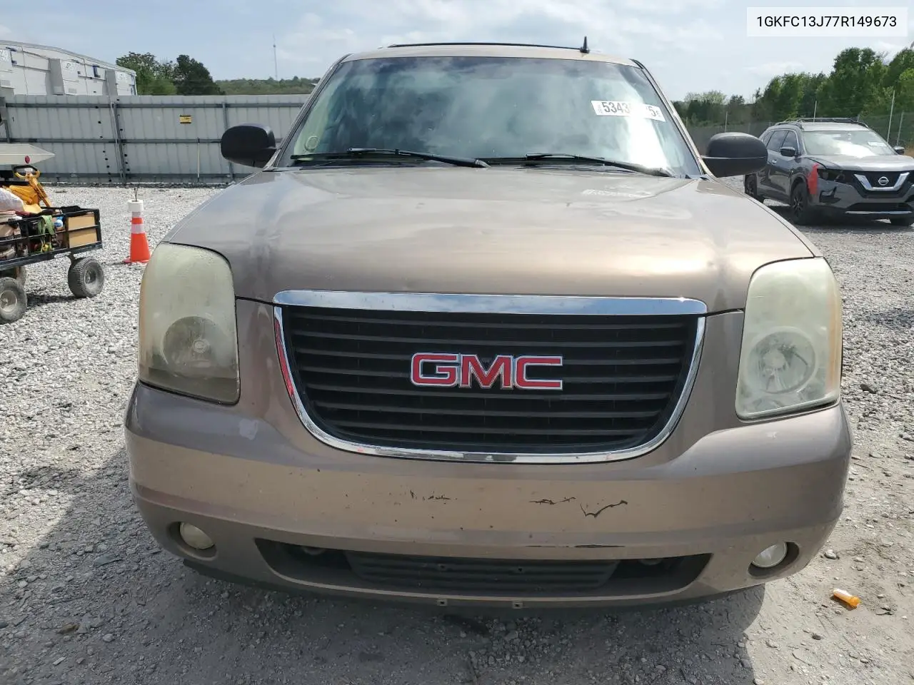 2007 GMC Yukon VIN: 1GKFC13J77R149673 Lot: 53439925