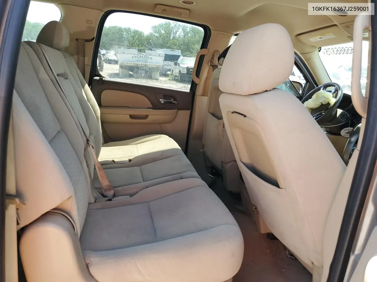 2007 GMC Yukon Xl K1500 VIN: 1GKFK16367J259001 Lot: 55866375