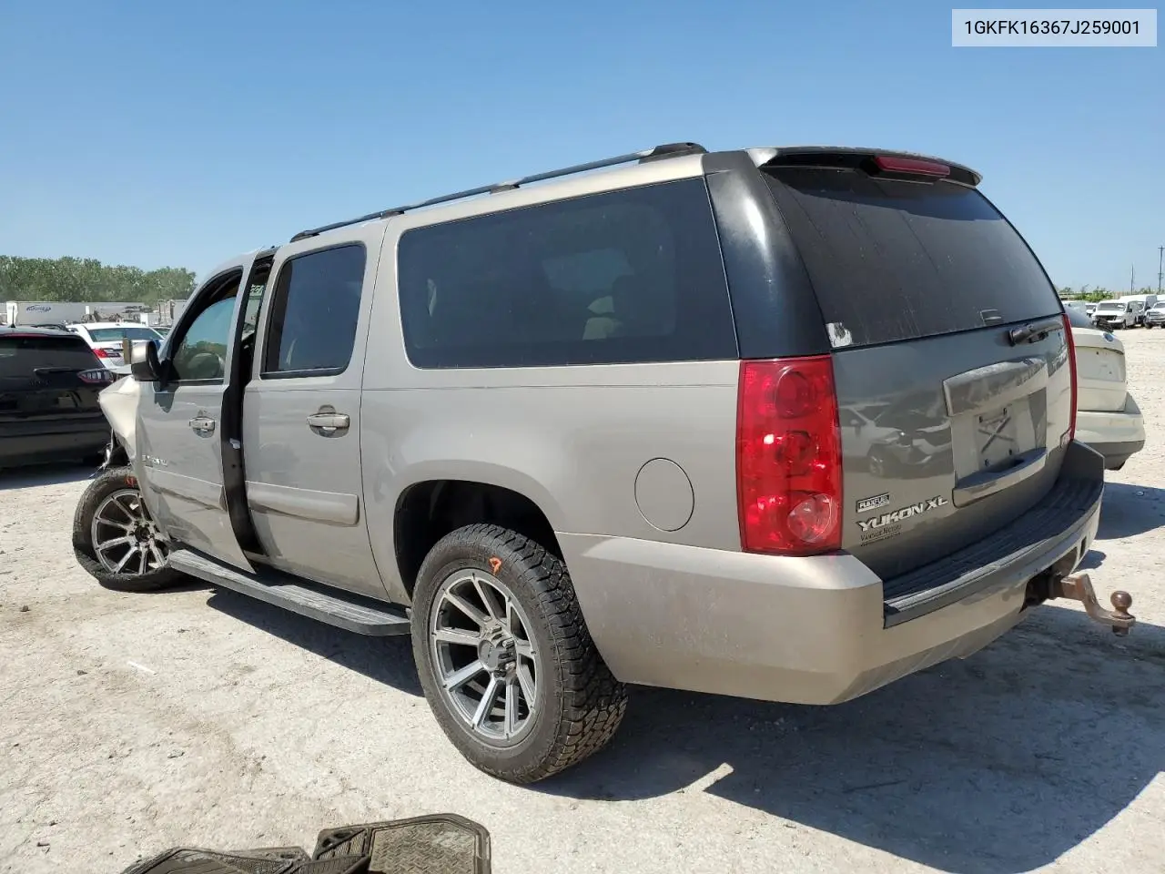 2007 GMC Yukon Xl K1500 VIN: 1GKFK16367J259001 Lot: 55866375