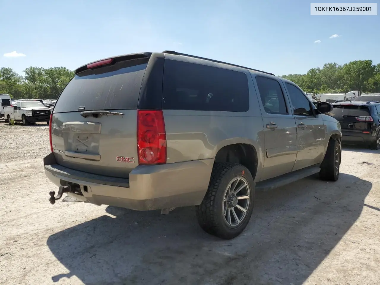 2007 GMC Yukon Xl K1500 VIN: 1GKFK16367J259001 Lot: 55866375