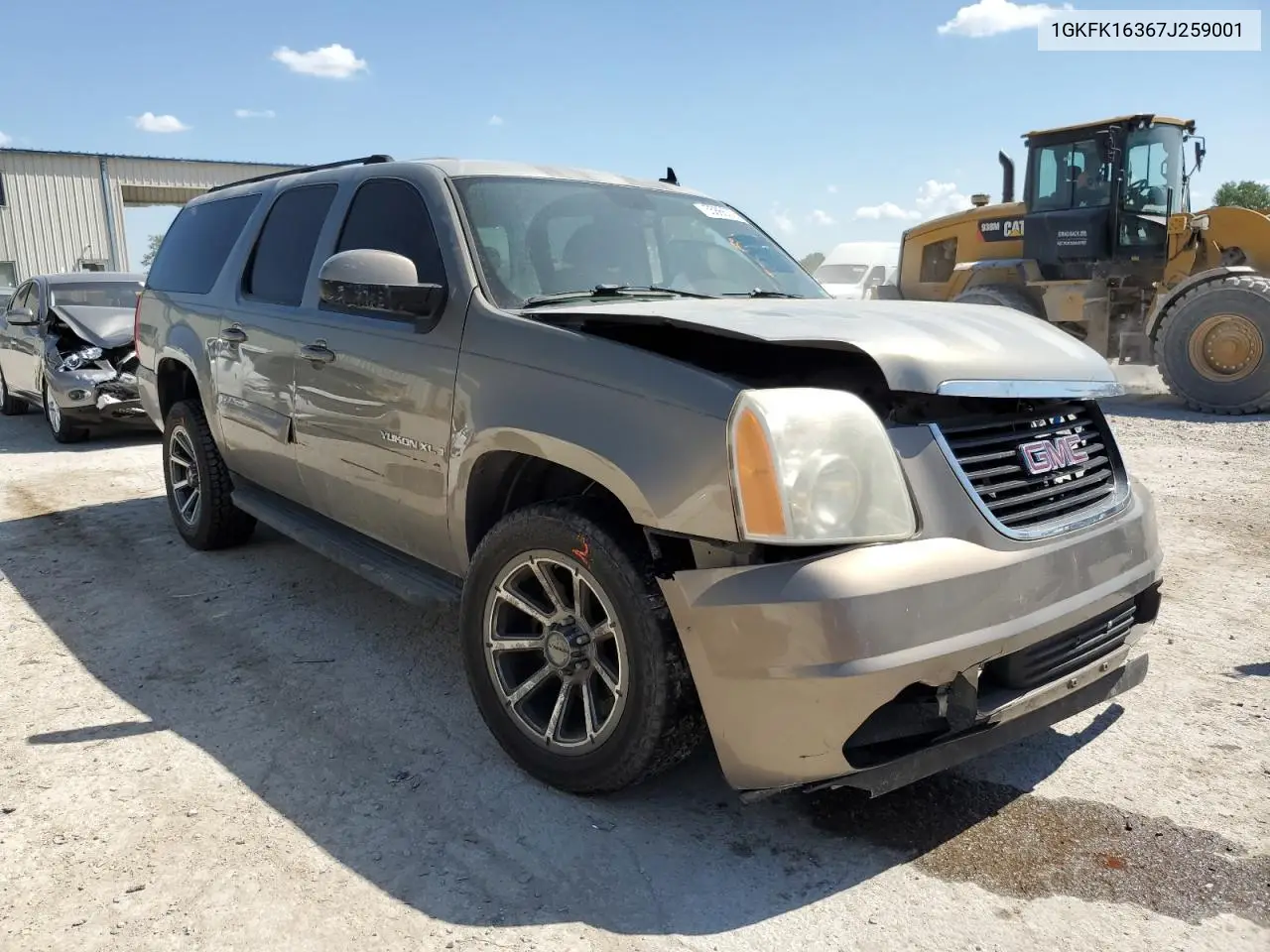 2007 GMC Yukon Xl K1500 VIN: 1GKFK16367J259001 Lot: 55866375