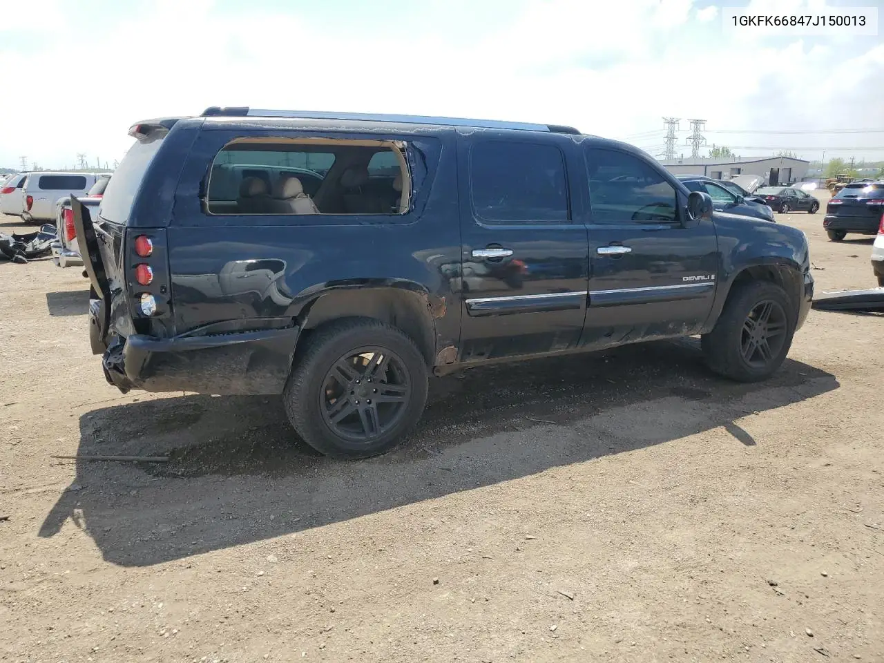 2007 GMC Yukon Xl Denali VIN: 1GKFK66847J150013 Lot: 56486435