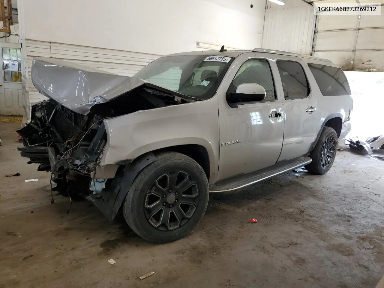 2007 GMC Yukon Xl Denali VIN: 1GKFK66827J269212 Lot: 56682755