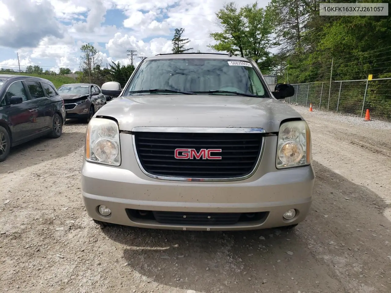 2007 GMC Yukon Xl K1500 VIN: 1GKFK163X7J261057 Lot: 56820955