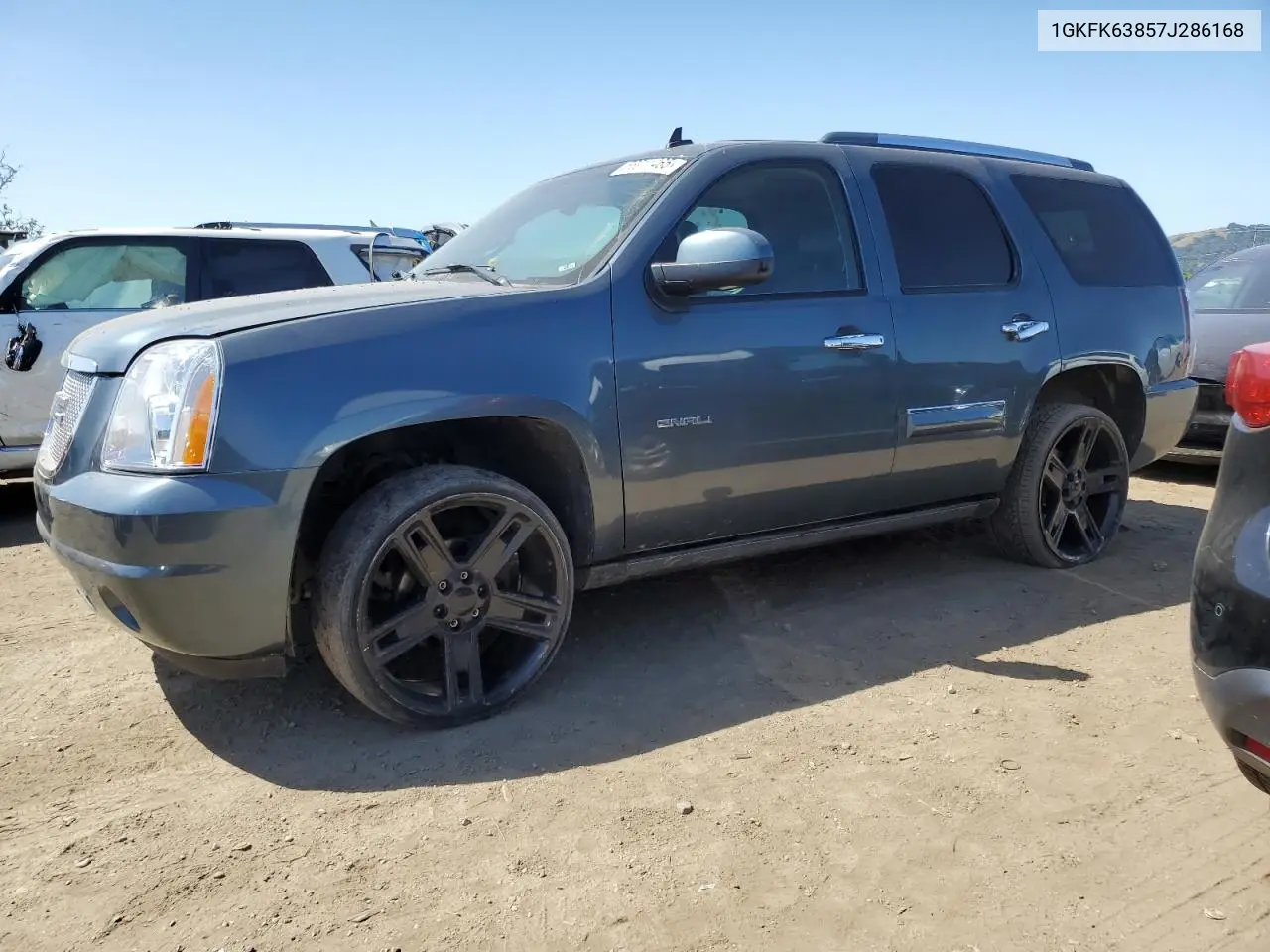 2007 GMC Yukon Denali VIN: 1GKFK63857J286168 Lot: 56911465