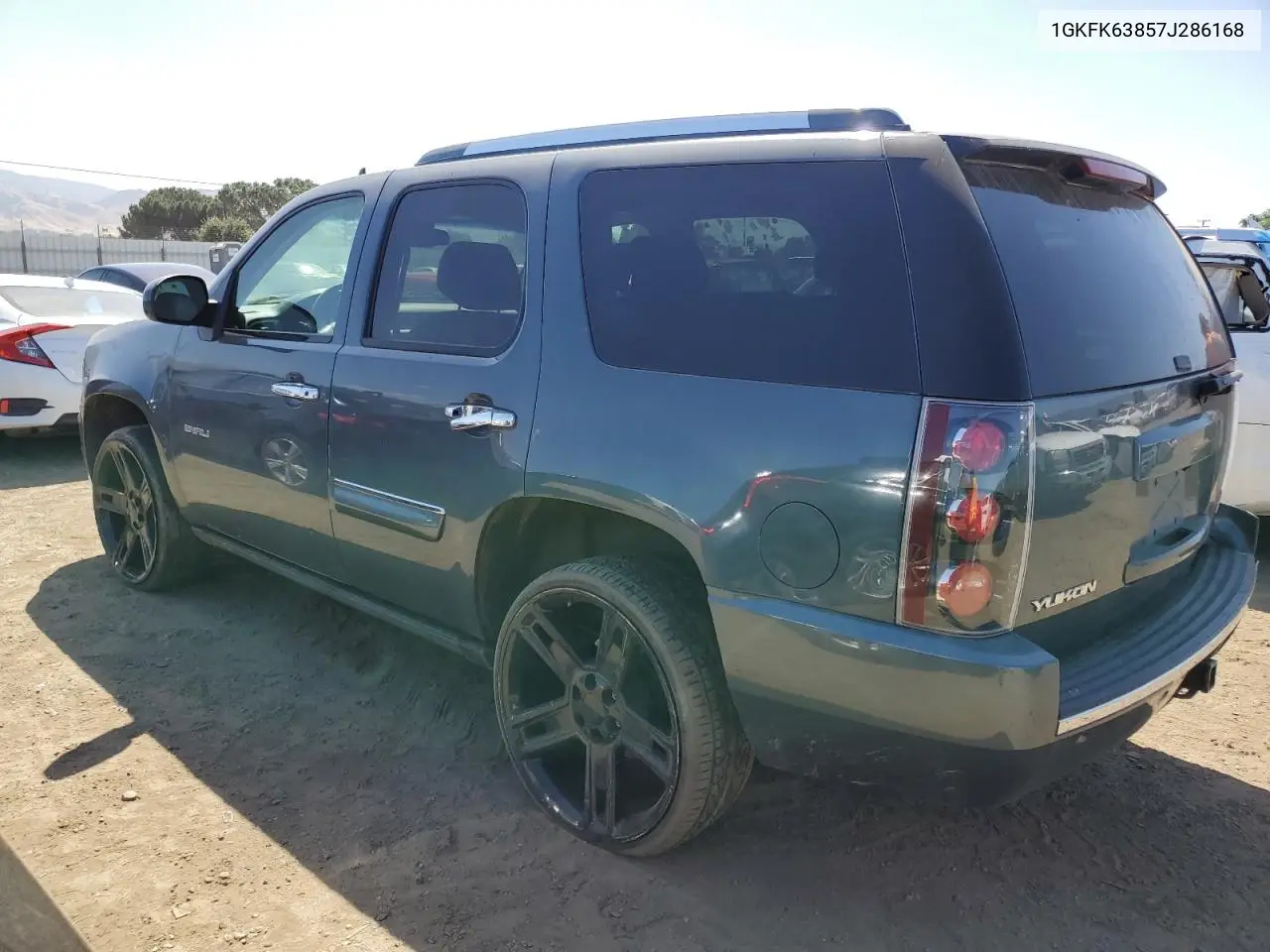 2007 GMC Yukon Denali VIN: 1GKFK63857J286168 Lot: 56911465