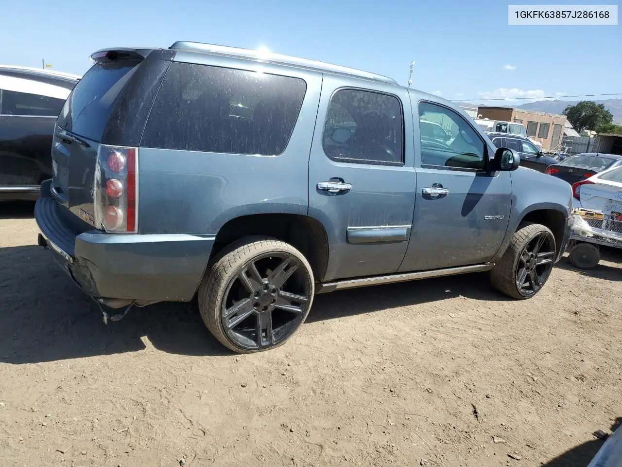 2007 GMC Yukon Denali VIN: 1GKFK63857J286168 Lot: 56911465