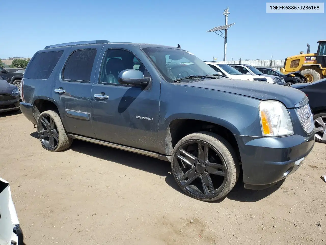 2007 GMC Yukon Denali VIN: 1GKFK63857J286168 Lot: 56911465