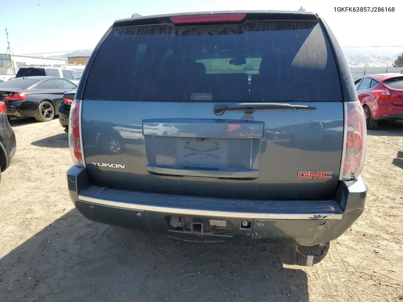 2007 GMC Yukon Denali VIN: 1GKFK63857J286168 Lot: 56911465