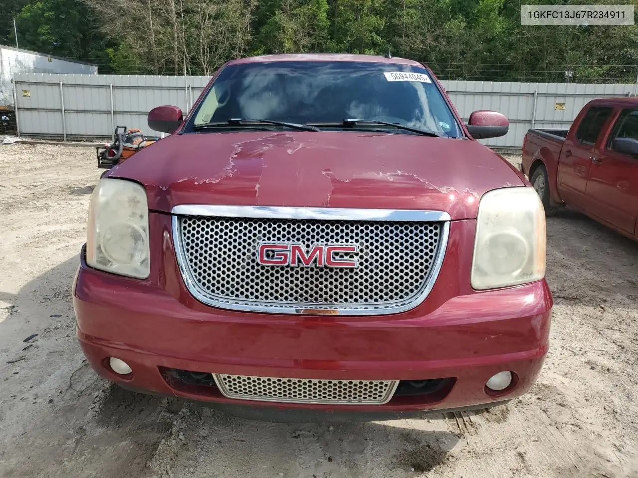 2007 GMC Yukon VIN: 1GKFC13J67R234911 Lot: 56944045