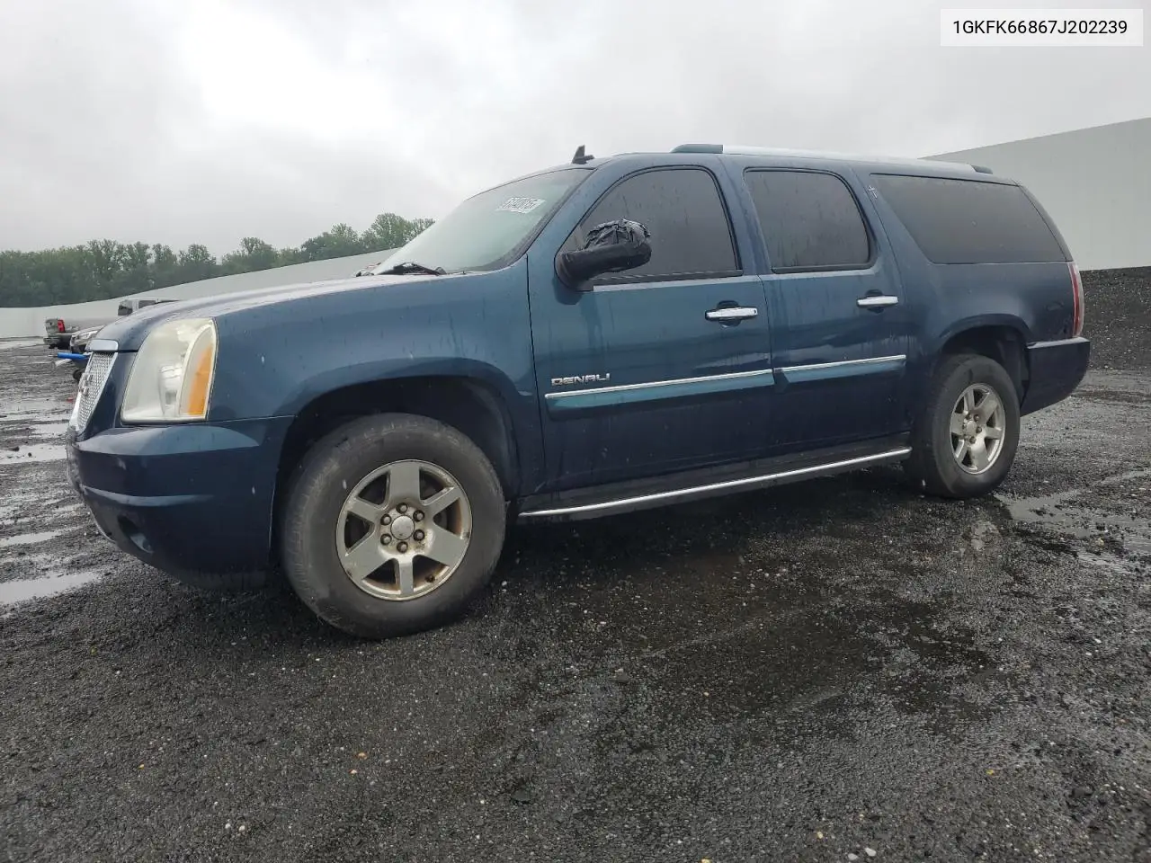 2007 GMC Yukon Xl Denali VIN: 1GKFK66867J202239 Lot: 61342015