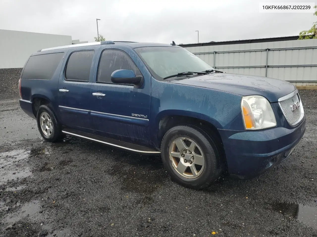 2007 GMC Yukon Xl Denali VIN: 1GKFK66867J202239 Lot: 61342015