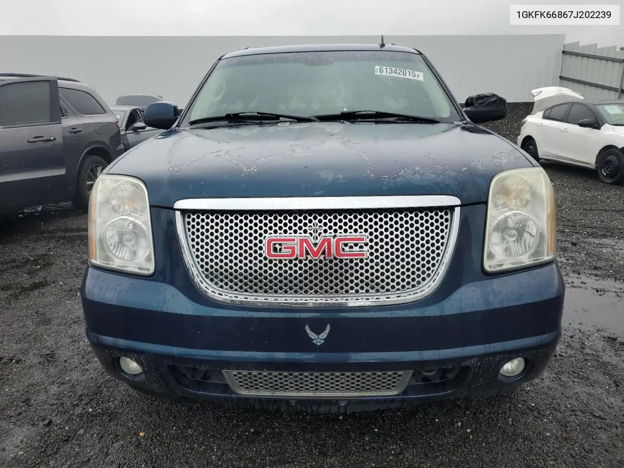 2007 GMC Yukon Xl Denali VIN: 1GKFK66867J202239 Lot: 61342015