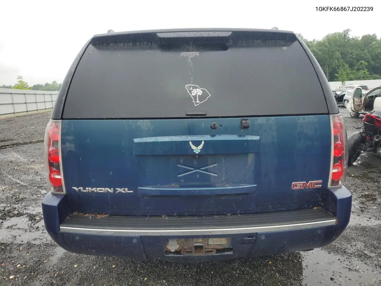 2007 GMC Yukon Xl Denali VIN: 1GKFK66867J202239 Lot: 61342015