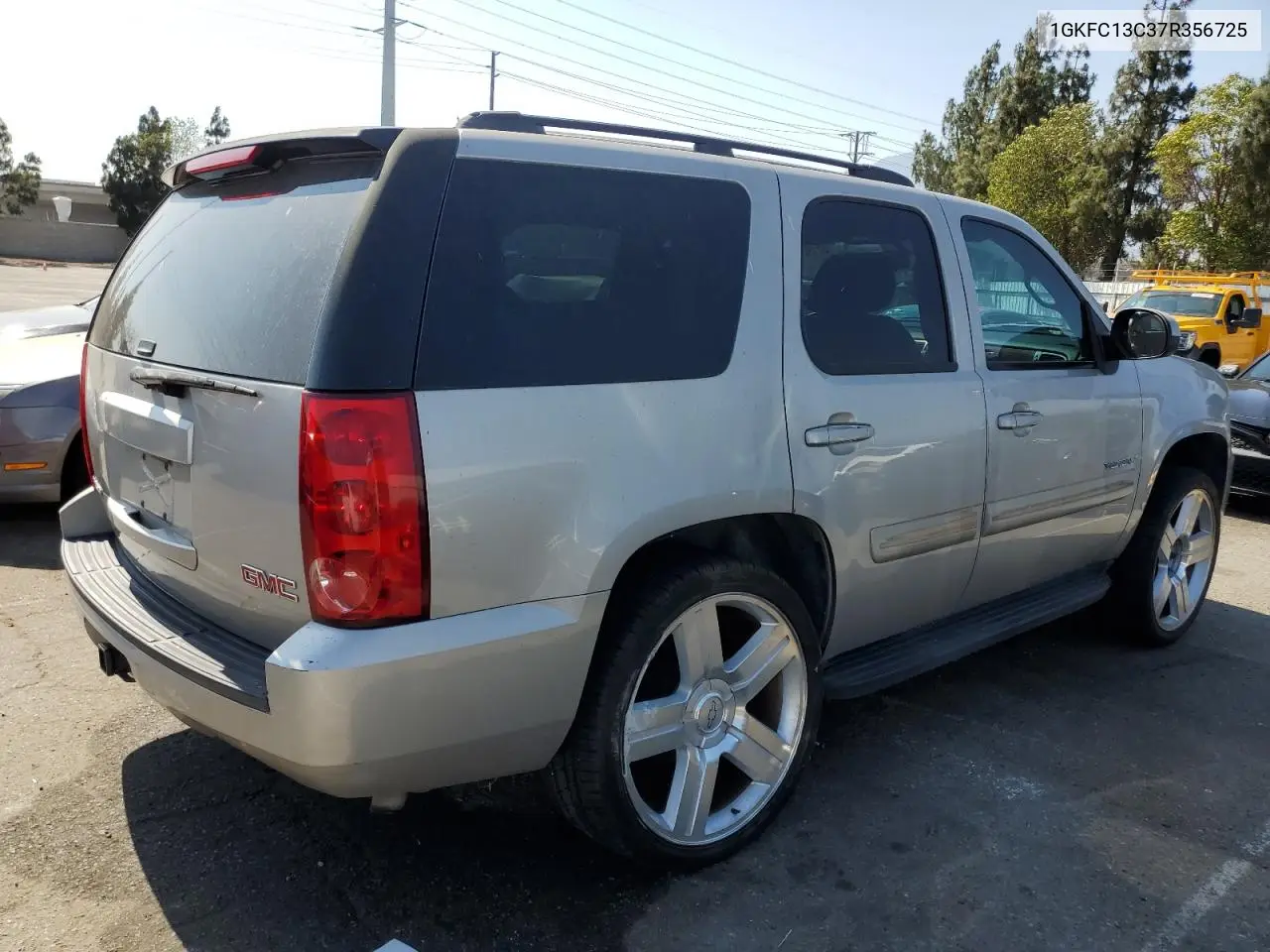 2007 GMC Yukon VIN: 1GKFC13C37R356725 Lot: 62192715