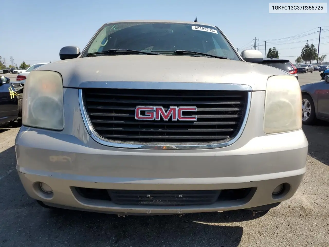 2007 GMC Yukon VIN: 1GKFC13C37R356725 Lot: 62192715