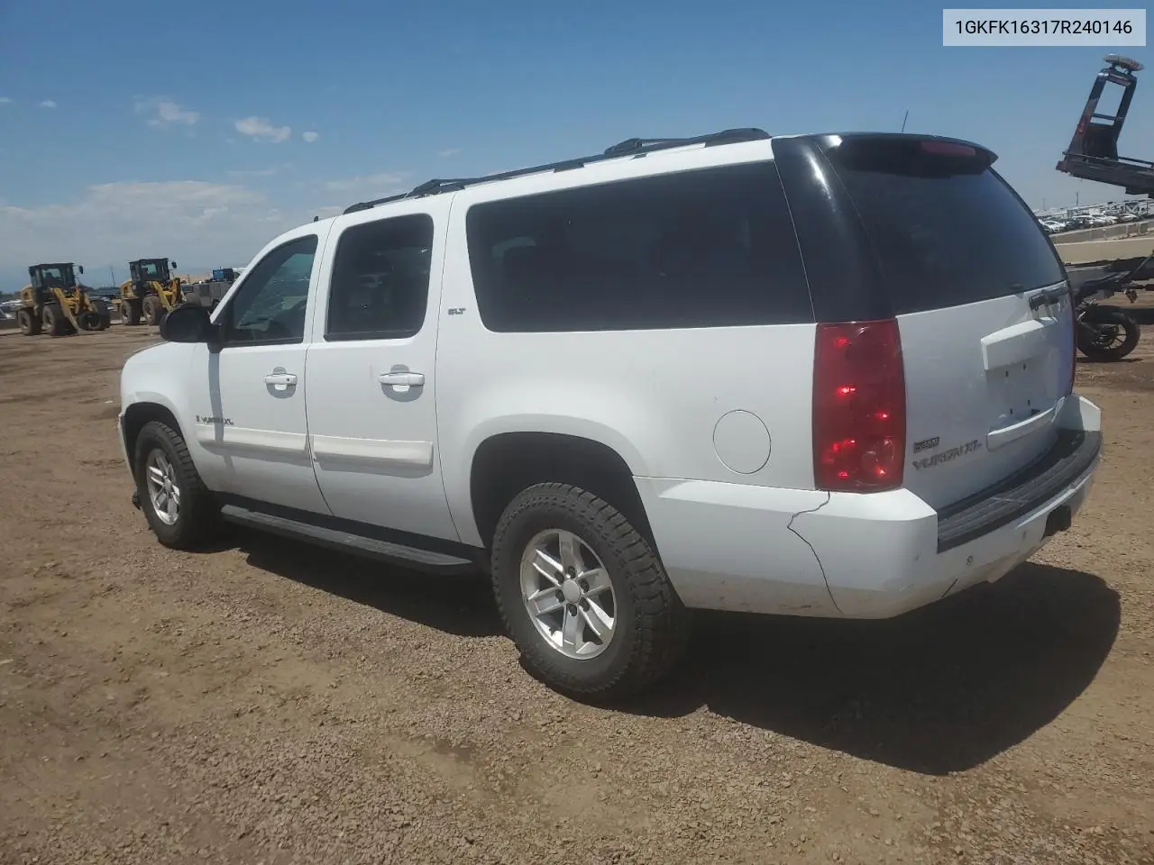 2007 GMC Yukon Xl K1500 VIN: 1GKFK16317R240146 Lot: 62590575