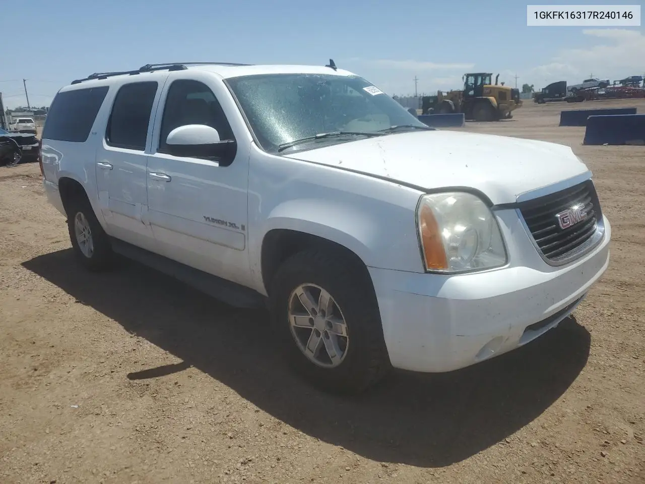 2007 GMC Yukon Xl K1500 VIN: 1GKFK16317R240146 Lot: 62590575