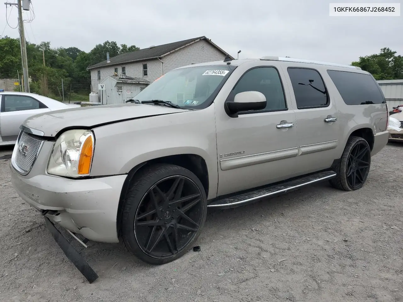 2007 GMC Yukon Xl Denali VIN: 1GKFK66867J268452 Lot: 62764355