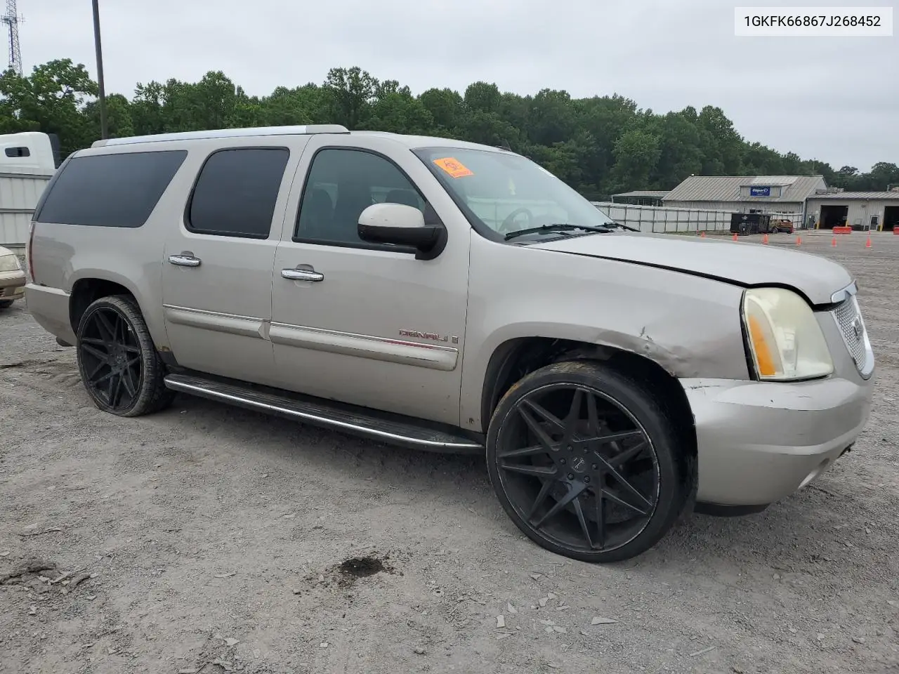 2007 GMC Yukon Xl Denali VIN: 1GKFK66867J268452 Lot: 62764355
