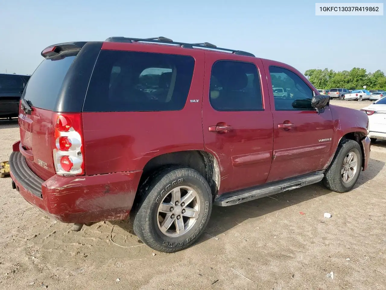 2007 GMC Yukon VIN: 1GKFC13037R419862 Lot: 62867225