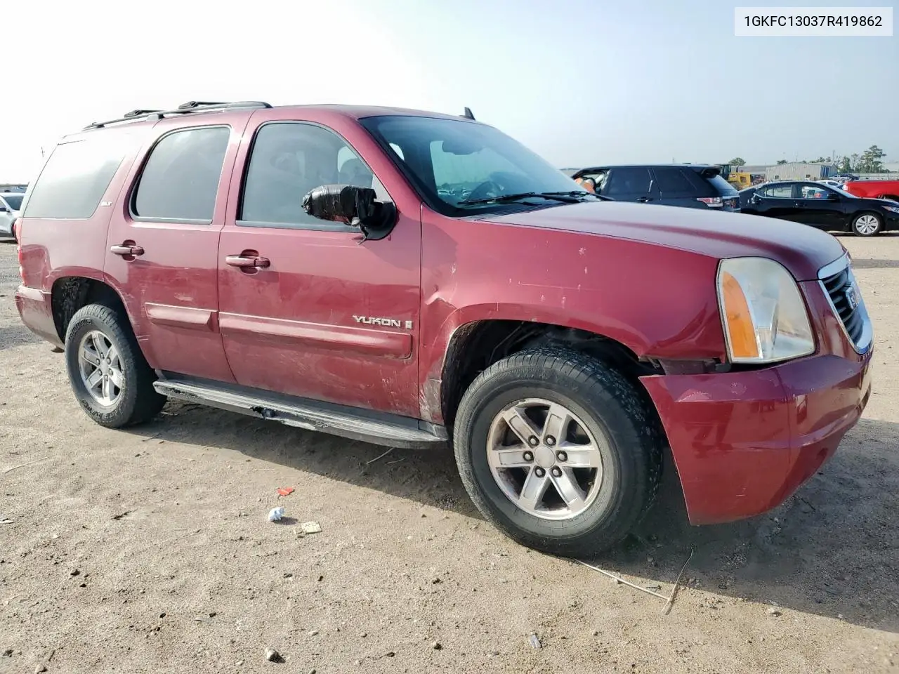 2007 GMC Yukon VIN: 1GKFC13037R419862 Lot: 62867225