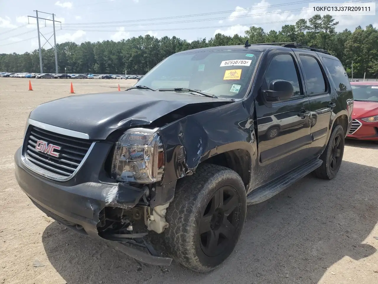 2007 GMC Yukon VIN: 1GKFC13J37R209111 Lot: 62958765