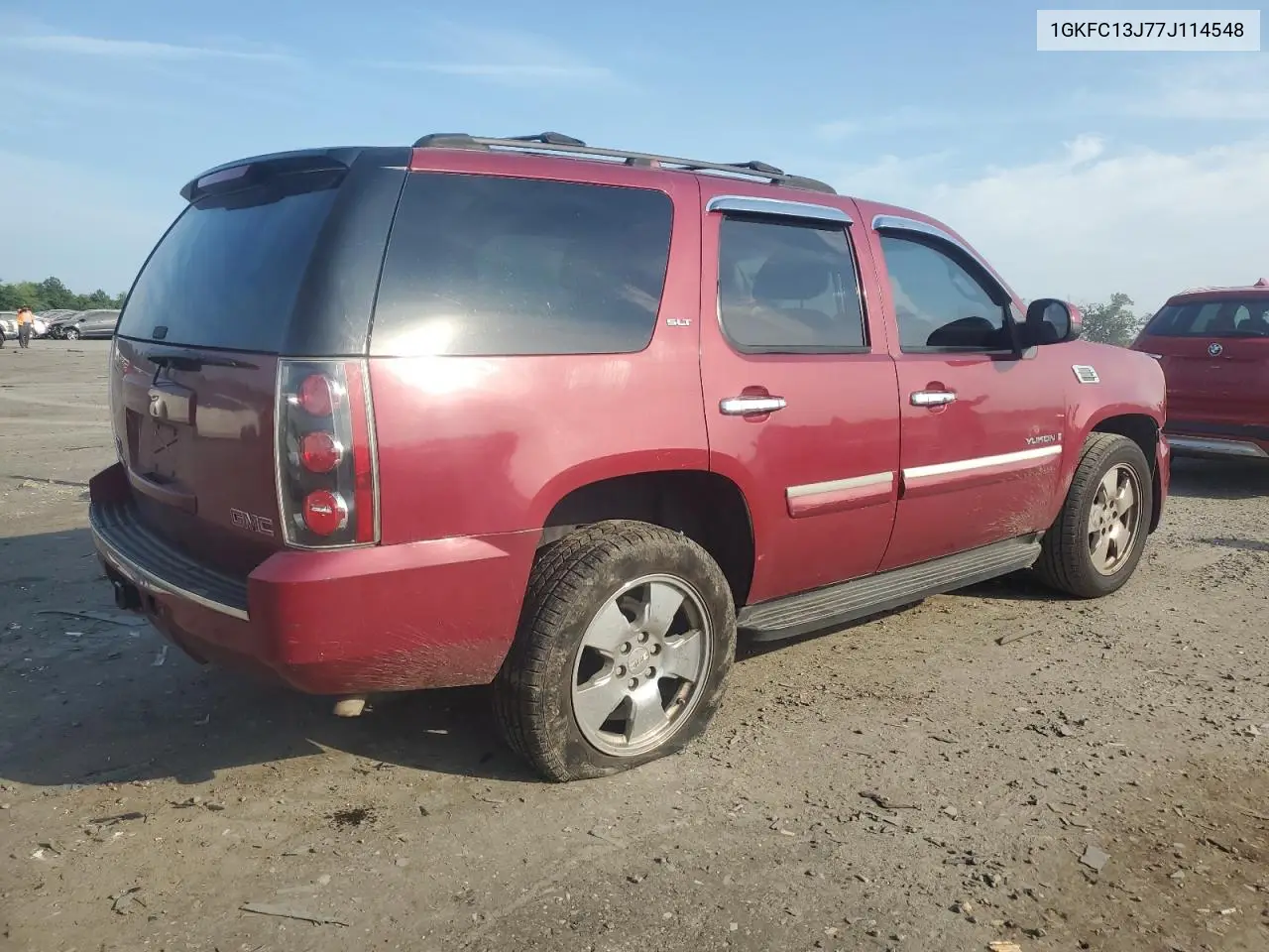 2007 GMC Yukon VIN: 1GKFC13J77J114548 Lot: 63018015