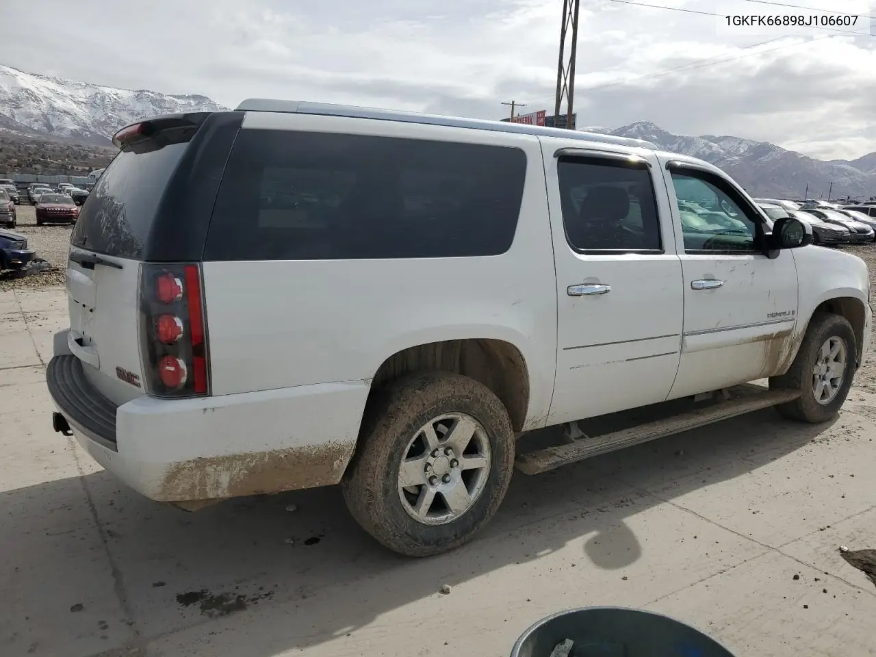 2008 GMC Yukon Xl Denali VIN: 1GKFK66898J106607 Lot: 47481335
