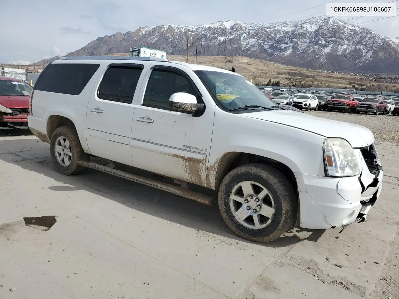 2008 GMC Yukon Xl Denali VIN: 1GKFK66898J106607 Lot: 47481335