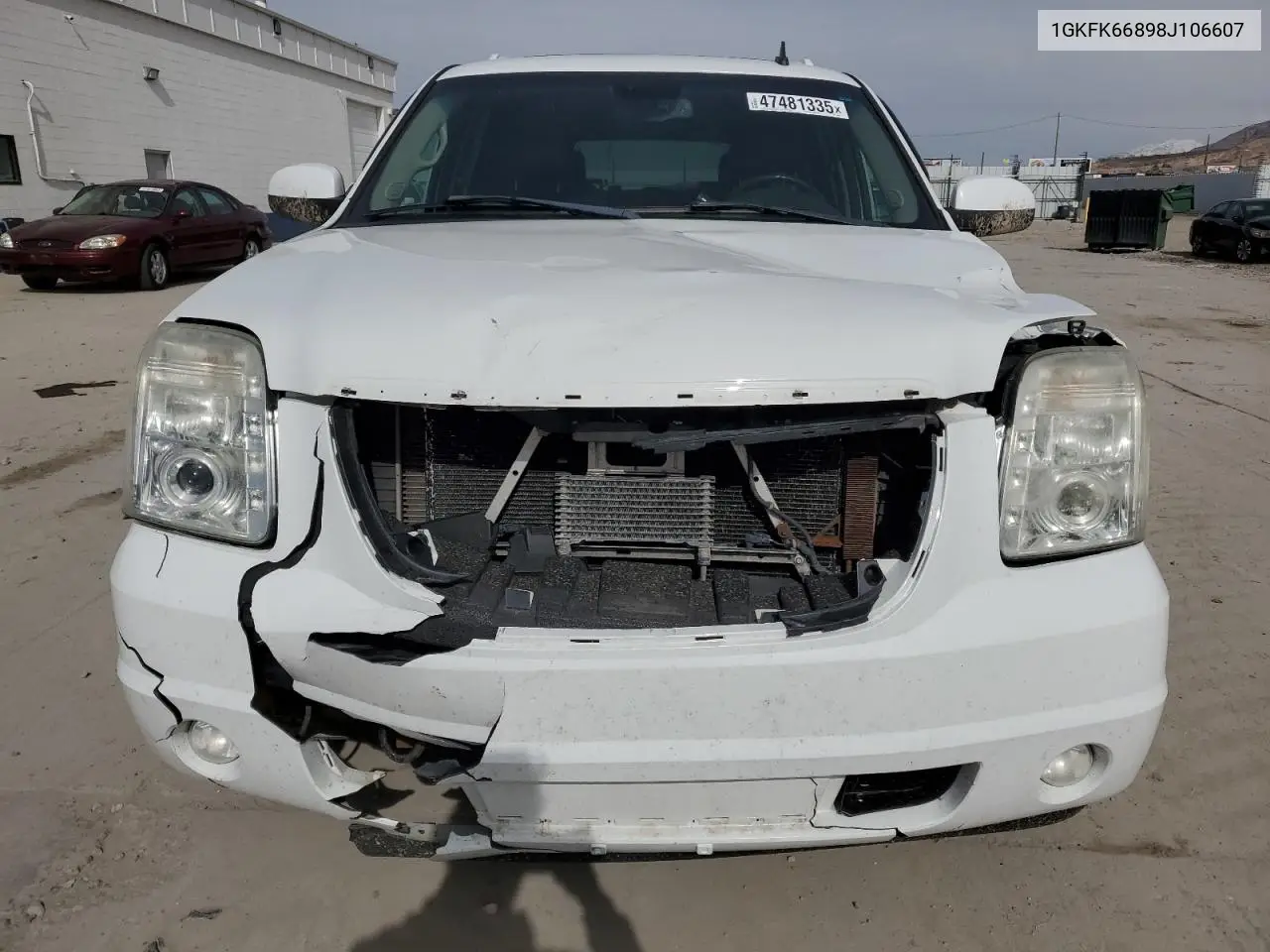 2008 GMC Yukon Xl Denali VIN: 1GKFK66898J106607 Lot: 47481335