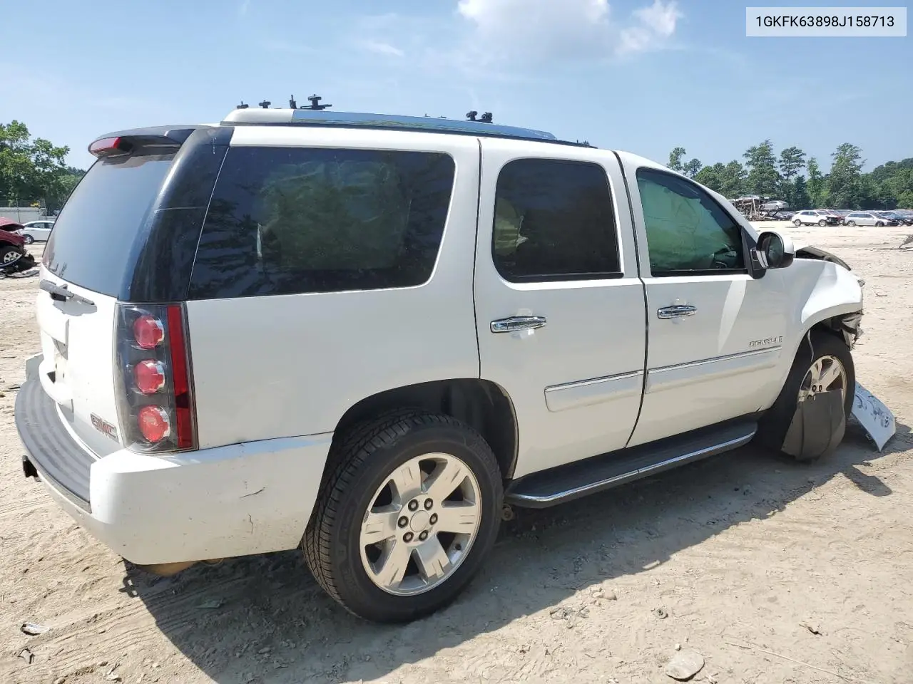 2008 GMC Yukon Denali VIN: 1GKFK63898J158713 Lot: 62161405