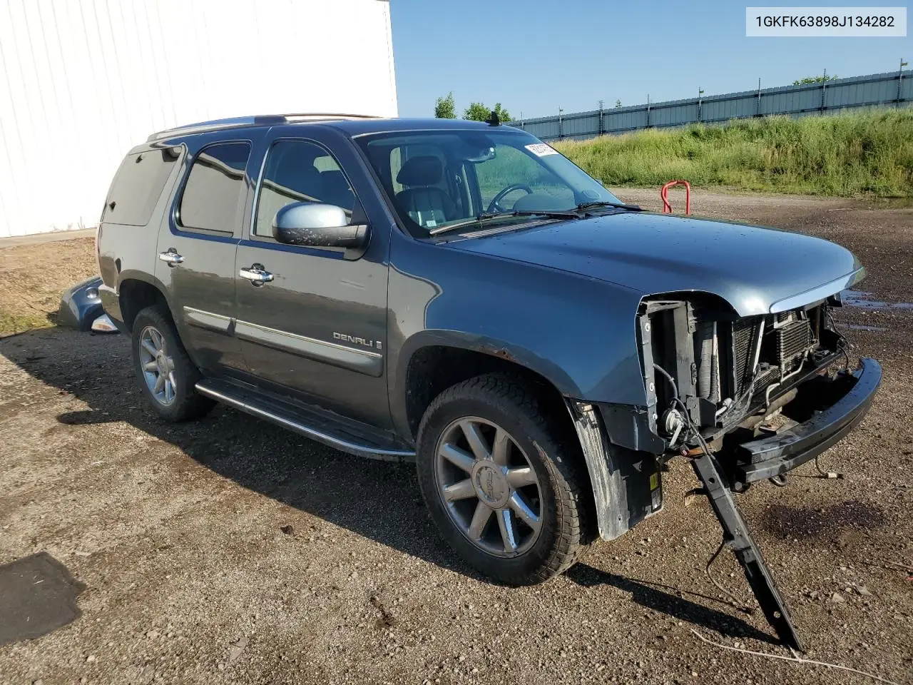 2008 GMC Yukon Denali VIN: 1GKFK63898J134282 Lot: 62314755