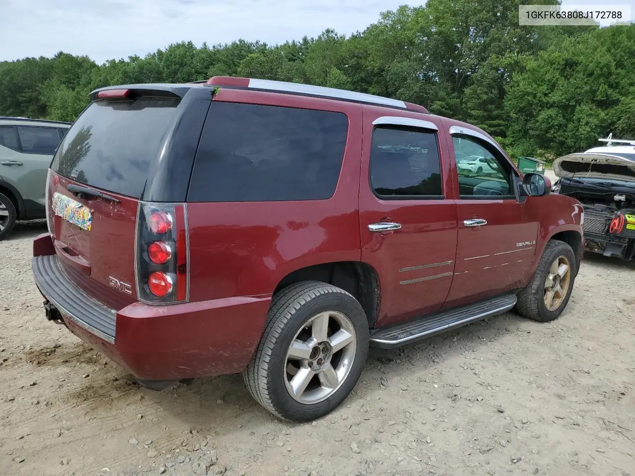 2008 GMC Yukon Denali VIN: 1GKFK63808J172788 Lot: 62506975