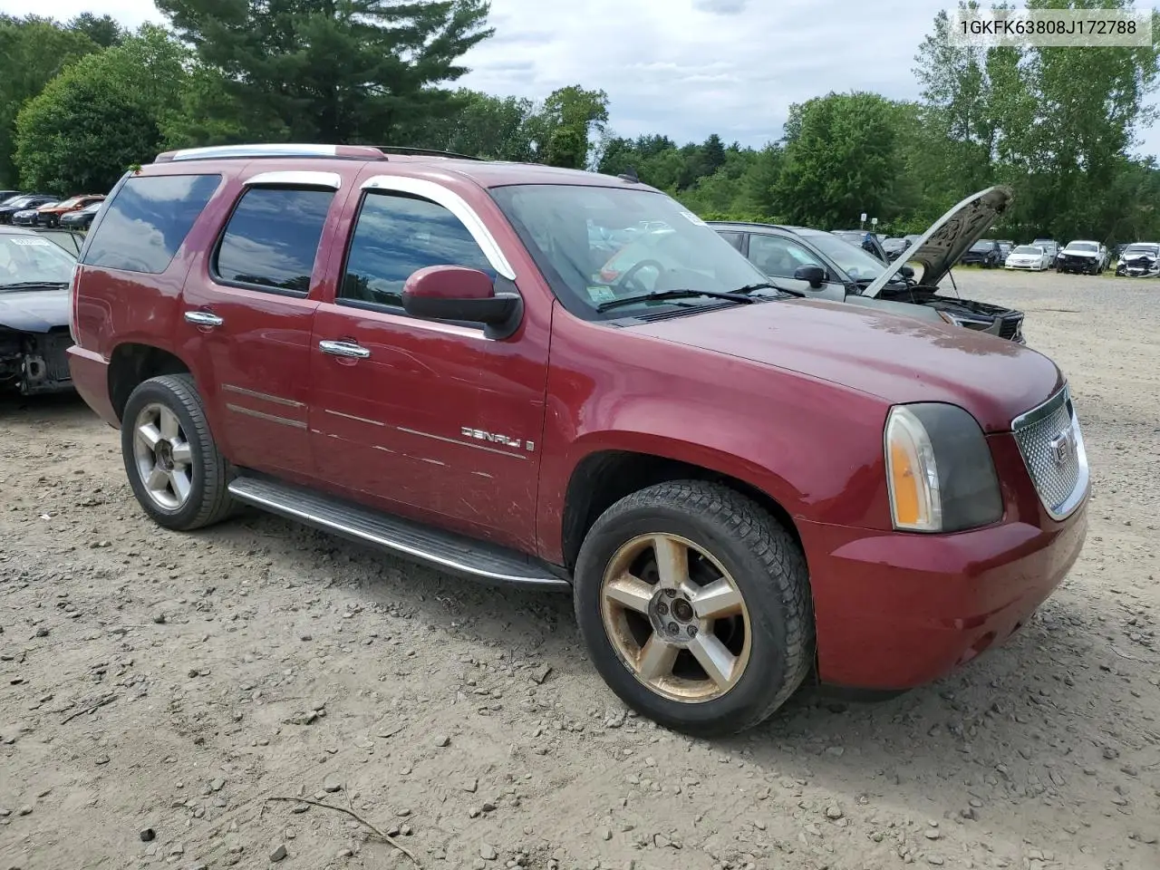 2008 GMC Yukon Denali VIN: 1GKFK63808J172788 Lot: 62506975