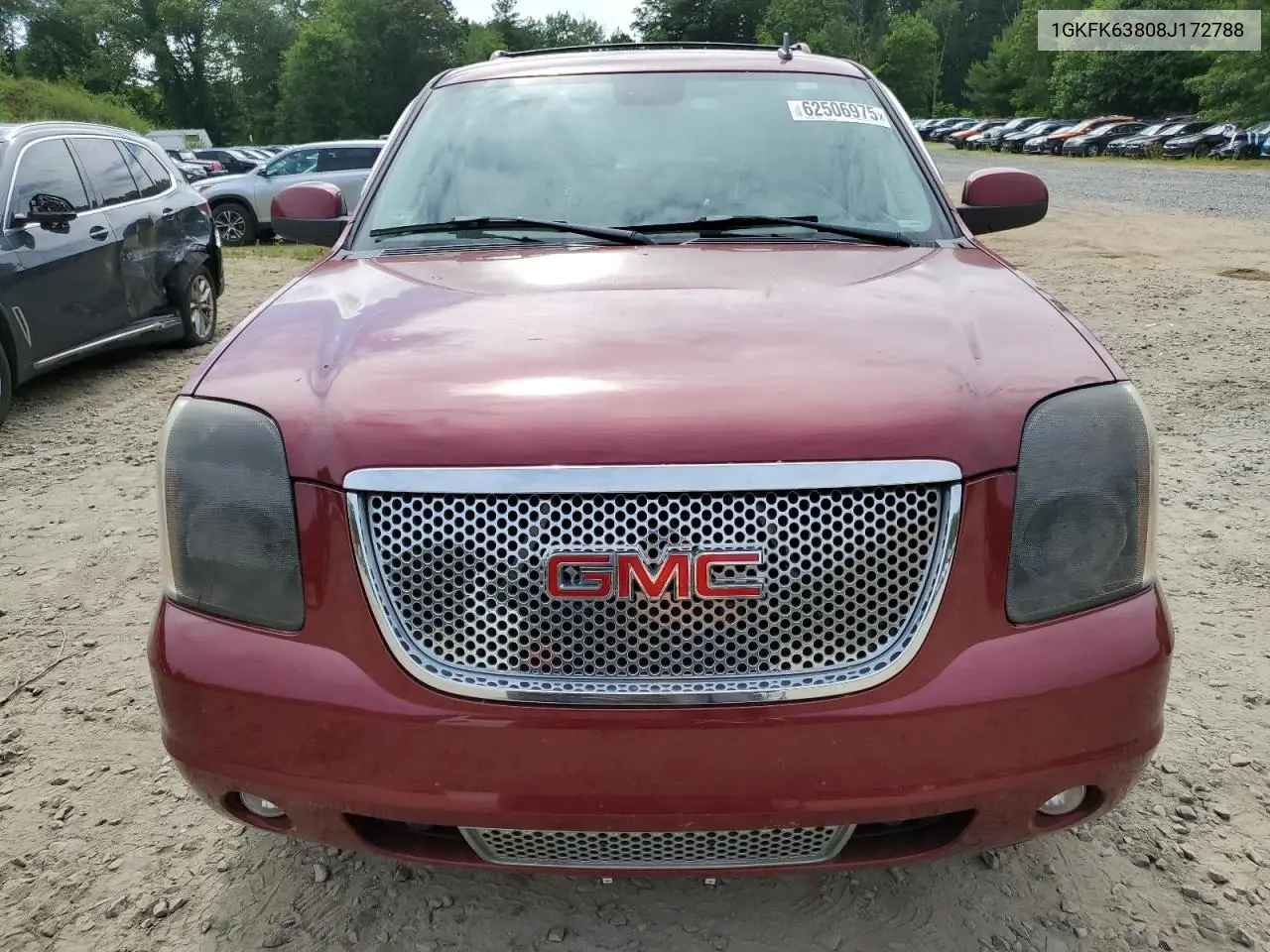 2008 GMC Yukon Denali VIN: 1GKFK63808J172788 Lot: 62506975