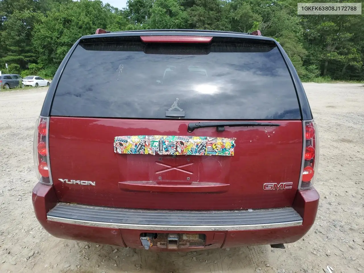 2008 GMC Yukon Denali VIN: 1GKFK63808J172788 Lot: 62506975