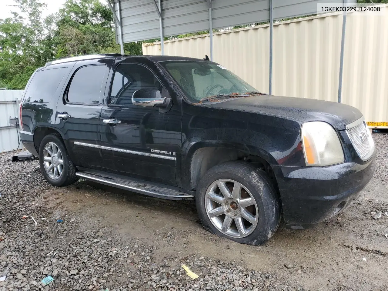 2009 GMC Yukon Denali VIN: 1GKFK03229J124008 Lot: 56189155