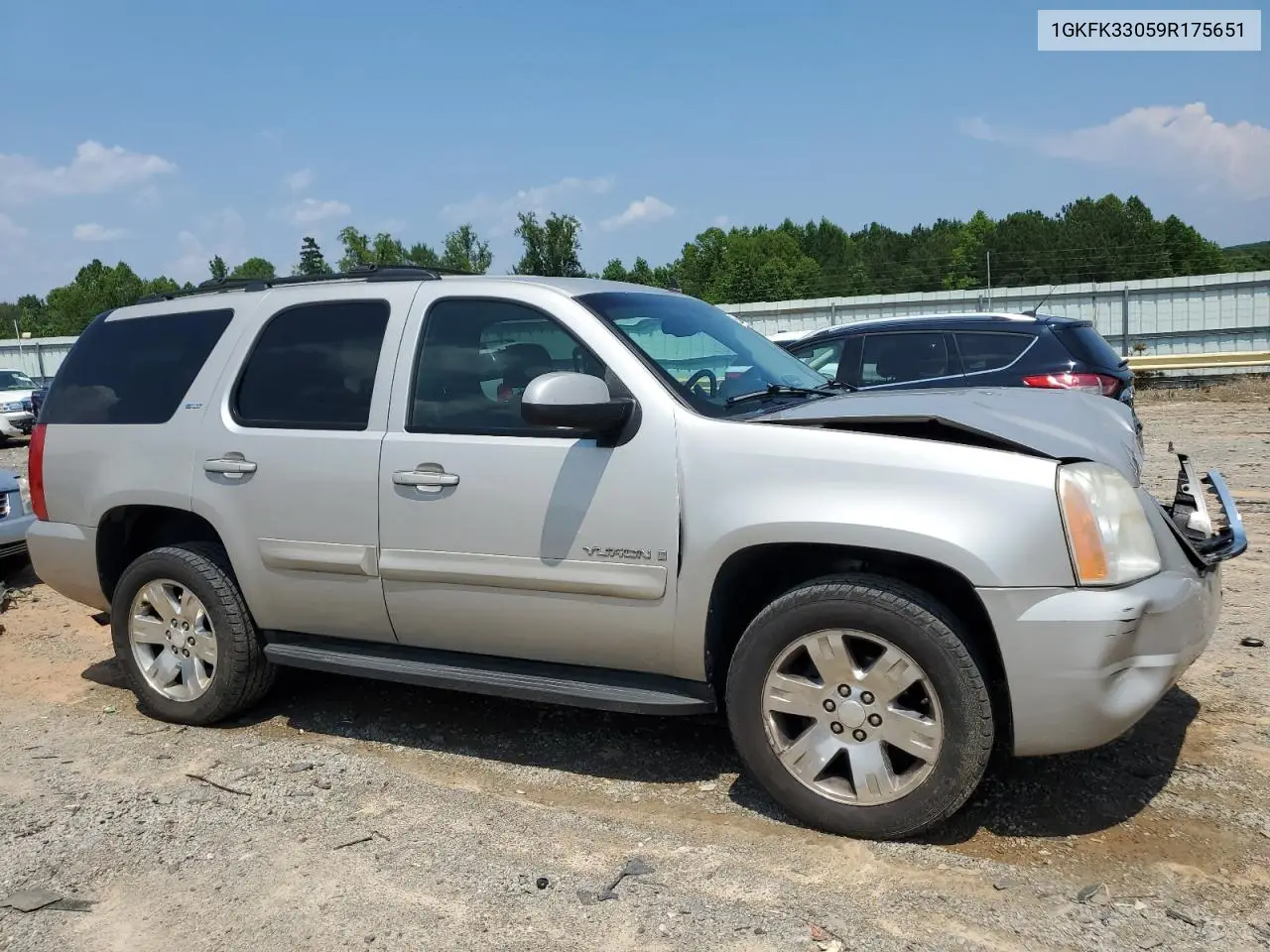 2009 GMC Yukon Slt VIN: 1GKFK33059R175651 Lot: 62510675
