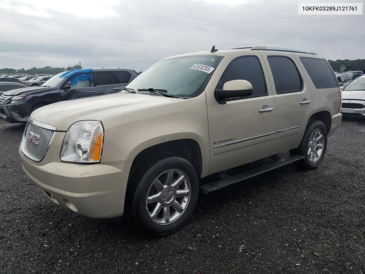 2009 GMC Yukon Denali VIN: 1GKFK03289J121761 Lot: 62628255
