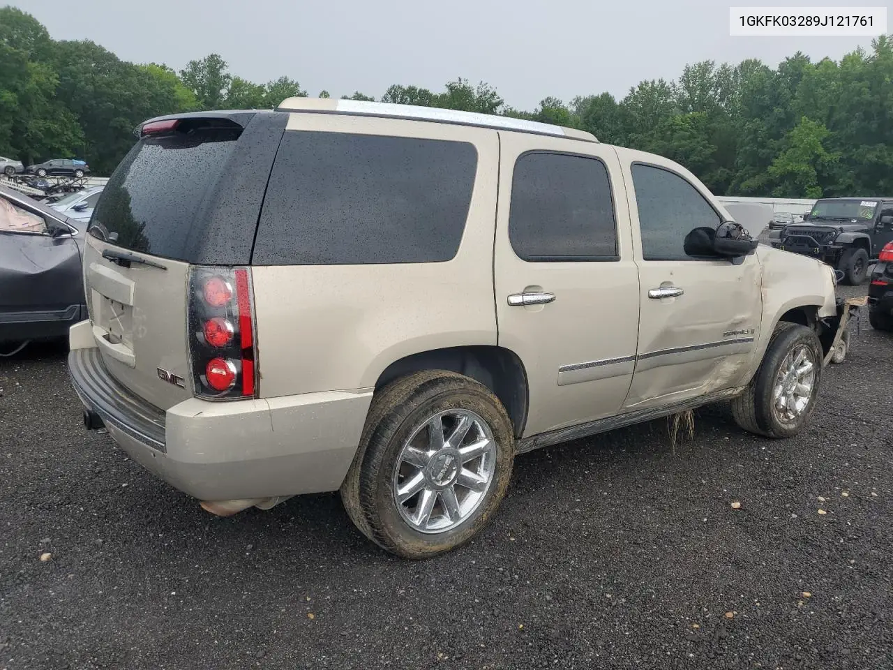 2009 GMC Yukon Denali VIN: 1GKFK03289J121761 Lot: 62628255