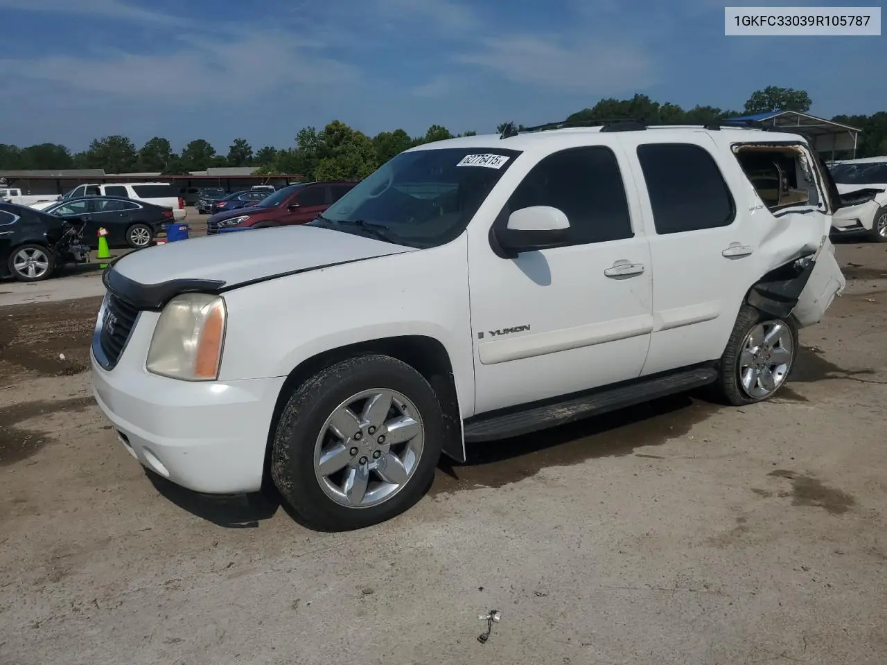 2009 GMC Yukon Slt VIN: 1GKFC33039R105787 Lot: 62776415