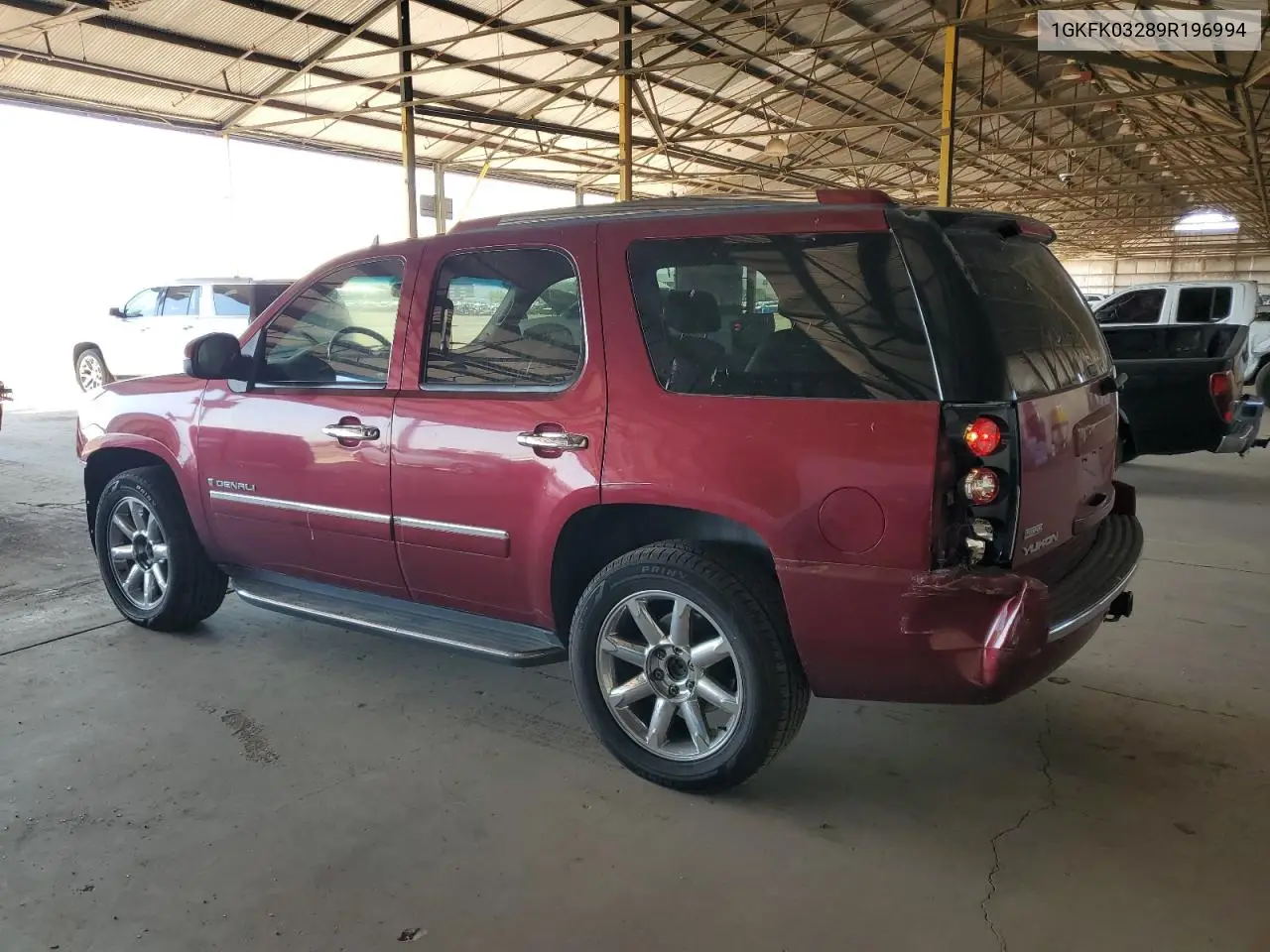 2009 GMC Yukon Denali VIN: 1GKFK03289R196994 Lot: 62904955