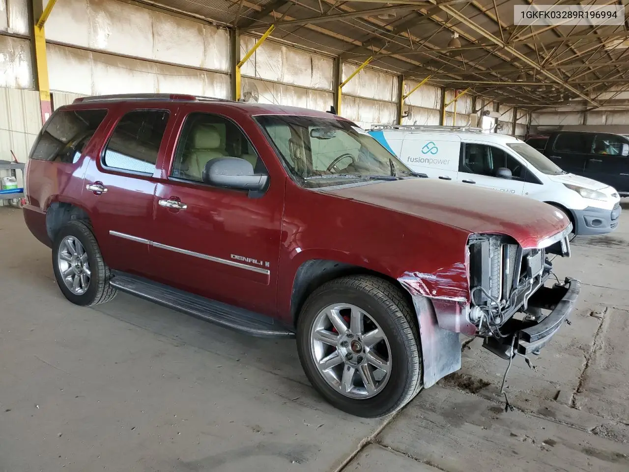 2009 GMC Yukon Denali VIN: 1GKFK03289R196994 Lot: 62904955